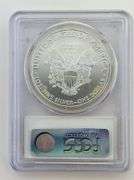 2009 American Silver Eagle In PCGS Thank You Holder, Milk Spots