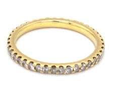 Popular 18K YG Diamond Anniversary Band