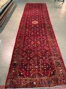 Stunning Persian Hamedan  Rug 4x14.2