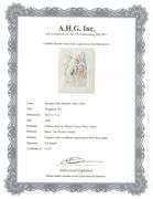 Collectible Original Color Engraving by Salvador Dali from The Divine Comedy