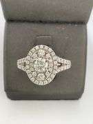 CERTIFIED BRAND NEW 14K WHITE GOLD DIAMOND RING