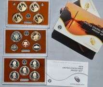 2013 & 2014 US Proof Sets.