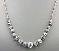 John Hardy beaded chain necklace