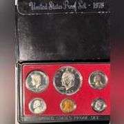 `1973-1982 Black Box US Proof Sets Complete
