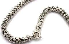 Lagos Caviar beaded chain necklace