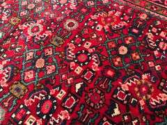 Stunning Persian Hamedan  Rug 4x14.2