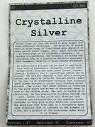 Crystalline Silver - .999 Recycled Silver