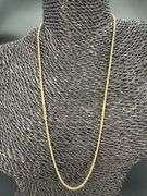 10k Yellow Gold Diamond-Cut Solid Rope Link Chain 1.9mm Necklace 16"