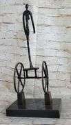 The Chariot Modern Bronze Sculpture
