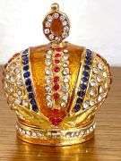Fabergé-Style Imperial Crowned Egg Trinket