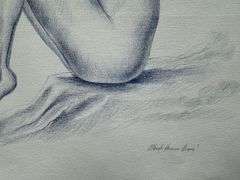 Thoughtful Pose by Alberto Herrera Arana