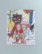 Colorful Jean-Michel Basquiat From 'Symbols and Signs'