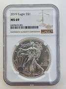 2019 American Silver Eagle, NGC MS69