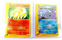 4 Pokémon 2002 Expedition Trade Cards