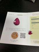 CERTIFIED RED RUBY 6.48 CARATS