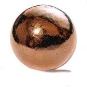 Pure Copper Solid Metal Sphere