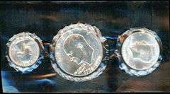 1976 3-Piece Silver Bicentennial Mint Set without Envelope