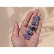 Lot of 5 Natural Amethyst Arrowheads