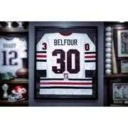 Autographed Ed Belfour Chicago Hockey Jersey with COA
