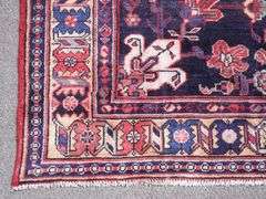 Semi Antique Open Field Persian Tabriz 11.9x6.6