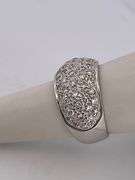 CERTIFIED BRAND NEW 18K WHITE GOLD DIAMOND BAND