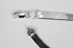 Sterling Silver Flexible Herringbone Necklace 7mm Solid 925 Italian Chain 30"