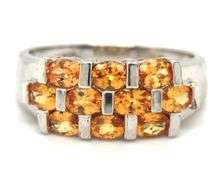 925 Sterling silver cubic zirconia bracelet and ring