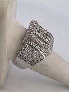 MEN'S CERTIFIED 14K WHITE GOLD DIAMOND RING