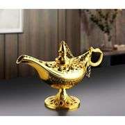 Zamac Lamp Gold-Tone Display Piece