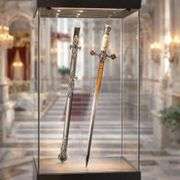 Knights Templar Ceremonial Sword with Stainless Steel Scabbard