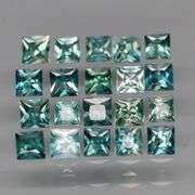 Stunning! 2.58ct set of blue green Australian Sapphires! Heated only!