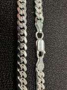 Sterling Silver Solid Miami Cuban Link Chain 4.9mm 925 Italy Heavy Curb Bracelet 8" Inch