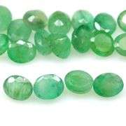 Oval cut 6.61ct 8pc Zambian Emerald set