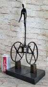The Chariot Modern Bronze Sculpture
