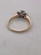 CERTIFIED BRAND NEW 14K YELLOW GOLD DIAMOND RING