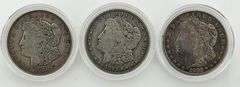 Littleton Set of 1921 P, D, S Morgan Dollars