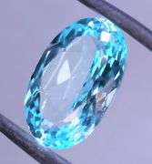 Full sparkle! 14.69ct VS grade Swiss blue Topaz!
