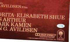 Ralph Macchio Signed The Karate Kid 24x36 Poster Wax On Wax Off Exact Proof