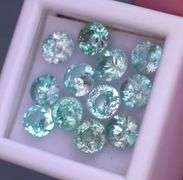 Dazzling 9.30ct set of high fire Cambodian Zircon