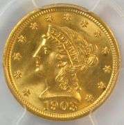 Impressive 'Gem BU' 1903 $2.50 Liberty Gold Piece. PCGS MS64