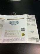 CERTIFIED LADIES 14K WHITE GOLD AND DIAMOND RING