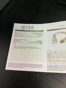 MEN'S 14K YELLOW GOLD AND DIAMOND CUBAN LINK BRACELET. CERTIFIED. OVER 135 GRAMS.