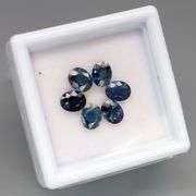 Excellent 2.79ct Royal blue Ceylon Sapphire set! Heated only!