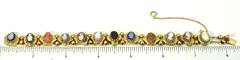 Wonderful Estate 14K Cameo Slide Bracelet
