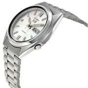 Seiko Automatic Silver Dial Stainless Steel Watch, New