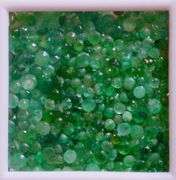 You get a beautiful mix of greens in this 21.29ct Emerald set!