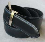 Classy Full Grain Leather Belt, Made In Italy