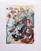 Highly Collectible Salvador Dali Original Color Engraving from The Divine Comedy