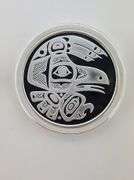 Alaska Mint - 1 Oz Silver, Land Of The Midnight Sun, Raven Medallion