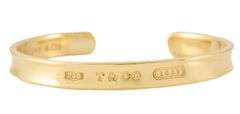 Vintage Tiffany & Co. 1837 Cuff Bracelet in 18K